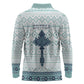 Eritrea Long Sleeve Polo Shirt African Pattern - Habesha Style