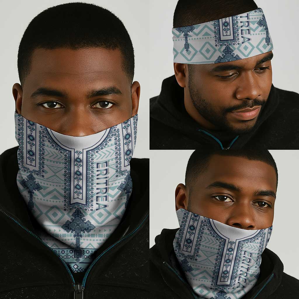 Eritrea Neck Gaiter African Pattern - Habesha Style - African Pride