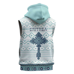 Eritrea Sleeveless Hoodie African Pattern - Habesha Style - African Pride