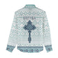 Eritrea Women Casual Shirt African Pattern - Habesha Style LT15