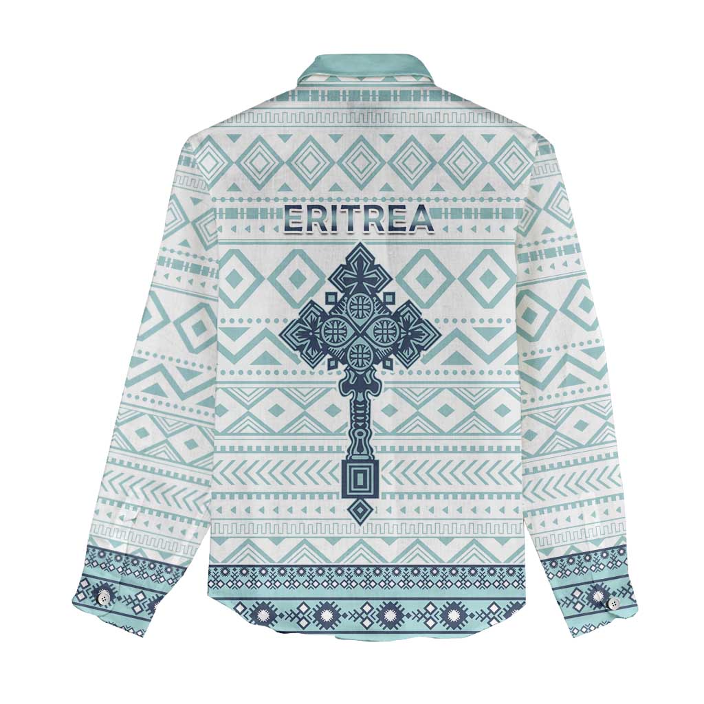 Eritrea Women Casual Shirt African Pattern - Habesha Style LT15