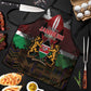 Happy Kenya Independence Day Apron Coat Of Arms With Kente Pattern