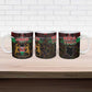 Happy Kenya Independence Day Ceramic Mug Coat Of Arms With Kente Pattern