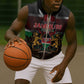 Kenya Jamhuri Day Sleeveless Zip Hoodie Coat Of Arms With Kente Pattern - African Pride