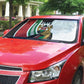 Kenya Jamhuri Day Auto Sun Shade Lion With Coat Of Arms