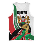 Personalized Kenya Independence Day Basketball Jersey Lion With Coat Of Arms - African Pride