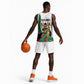 Personalized Kenya Independence Day Basketball Jersey Lion With Coat Of Arms - African Pride