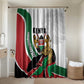 Kenya Jamhuri Day Bathroom Set Lion With Coat Of Arms