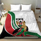 Kenya Independence Day Bedding Set Lion With Coat Of Arms - African Pride