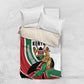 Kenya Independence Day Bedding Set Lion With Coat Of Arms - African Pride