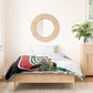 Kenya Independence Day Bedding Set Lion With Coat Of Arms - African Pride