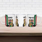 Personalized Kenya Jamhuri Day Ceramic Mug Lion With Coat Of Arms