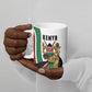 Personalized Kenya Jamhuri Day Ceramic Mug Lion With Coat Of Arms