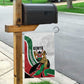 Kenya Independence Day Garden Flag Lion With Coat Of Arms - African Pride
