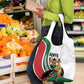 Kenya Independence Day Grocery Bag Lion With Coat Of Arms - African Pride