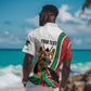 Personalized Kenya Independence Day Hawaiian Shirt Lion With Coat Of Arms - African Pride