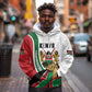 Personalized Kenya Independence Day Hoodie Lion With Coat Of Arms - African Pride