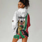 Personalized Kenya Independence Day Hoodie Dress Lion With Coat Of Arms - African Pride