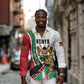 Personalized Kenya Independence Day Long Sleeve Button Shirt Lion With Coat Of Arms - African Pride