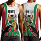 Personalized Kenya Independence Day Men Tank Top Lion With Coat Of Arms - African Pride
