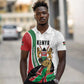 Personalized Kenya Independence Day Polo Shirt Lion With Coat Of Arms - African Pride