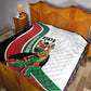 Kenya Independence Day Quilt Lion With Coat Of Arms - African Pride