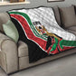 Kenya Independence Day Quilt Lion With Coat Of Arms - African Pride