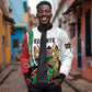 Personalized Kenya Independence Day Sleeve Zip Bomber Jacket Lion With Coat Of Arms - African Pride