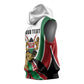 Personalized Kenya Independence Day Sleeveless Hoodie Lion With Coat Of Arms - African Pride