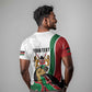 Personalized Kenya Independence Day T shirt Lion With Coat Of Arms - African Pride