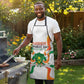 Niger Republic Day Apron Coat Of Arms With Flag
