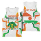 Personalized Jamhuriyar Nijar Republic Day Basketball Jersey Coat Of Arms With Flag - African Pride