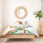 Jamhuriyar Nijar Republic Day Bedding Set Coat Of Arms With Flag - African Pride