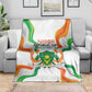 Jamhuriyar Nijar Republic Day Blanket Coat Of Arms With Flag - African Pride