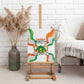 Jamhuriyar Nijar Republic Day Canvas Wall Art Coat Of Arms With Flag - African Pride