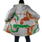 Personalized Niger Republic Day Cloak Coat Of Arms With Flag