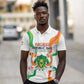 Personalized Jamhuriyar Nijar Republic Day Polo Shirt Coat Of Arms With Flag - African Pride
