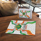 Niger Republic Day Puzzle Coat Of Arms With Flag