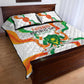 Jamhuriyar Nijar Republic Day Quilt Bed Set Coat Of Arms With Flag - African Pride
