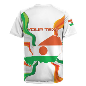 Personalized Jamhuriyar Nijar Republic Day Rugby Jersey Coat Of Arms With Flag - African Pride