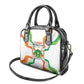 Jamhuriyar Nijar Republic Day Shoulder Handbag Coat Of Arms With Flag - African Pride