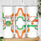 Personalized Jamhuriyar Nijar Republic Day Skinny Tumbler Coat Of Arms With Flag - African Pride