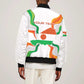Personalized Jamhuriyar Nijar Republic Day Sleeve Zip Bomber Jacket Coat Of Arms With Flag - African Pride