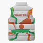 Personalized Niger Republic Day Sleeveless Puffer Jacket Coat Of Arms With Flag