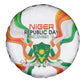 Jamhuriyar Nijar Republic Day Spare Tire Cover Coat Of Arms With Flag - African Pride
