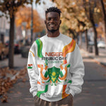 Personalized Jamhuriyar Nijar Republic Day Sweatshirt Coat Of Arms With Flag - African Pride