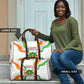 Niger Republic Day Travel Bag Coat Of Arms With Flag
