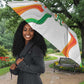 Niger Republic Day Umbrella Coat Of Arms With Flag