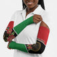 Personalized Libya Independence Day Arm Sleeves Pomegranate Blossom With Libyan Seal
