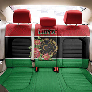Happy Libya Back Car Seat Cover Independence Day - African Pride